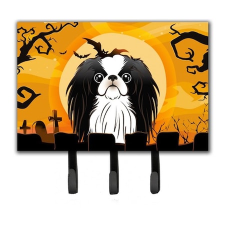 Jensendistributionservices Halloween Japanese Chin Leash & Key Holder MI2103679